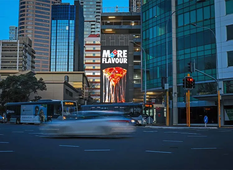 Mediaworks digital display at City Gateway.